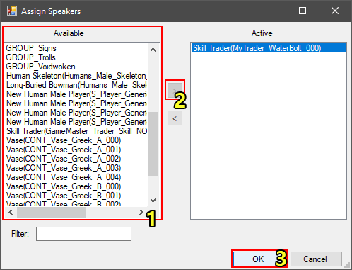 CreateVendor Step2 CreateDialog Step3 AssignSpeakers.png