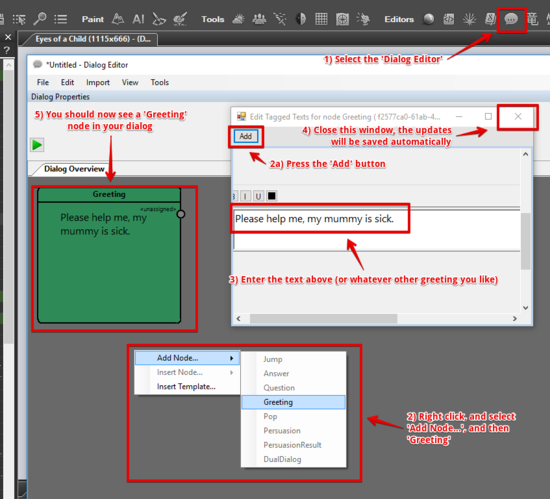 Create simple dialog